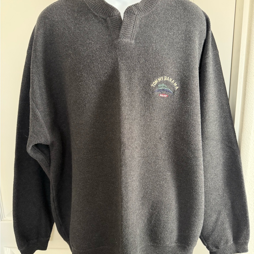 Tommy Bahama Charcoal Sweater